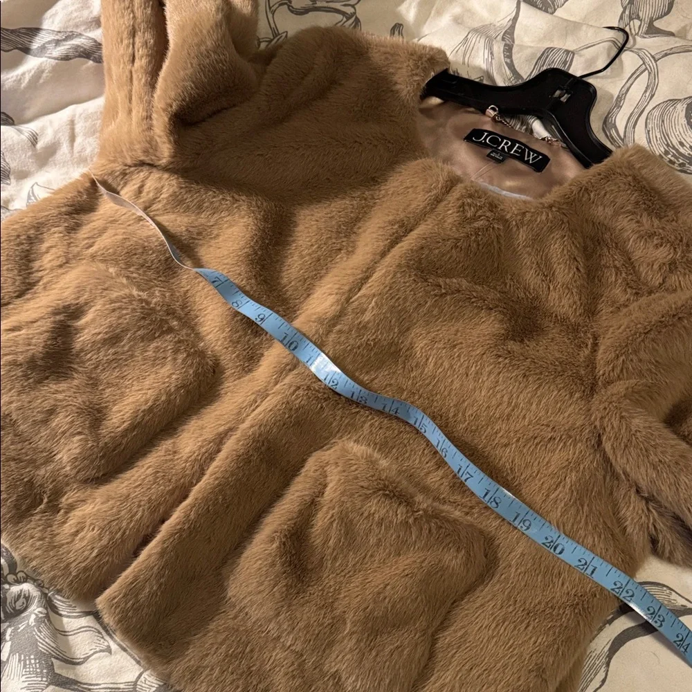 J.Crew Faux-fur lady jacket CP691